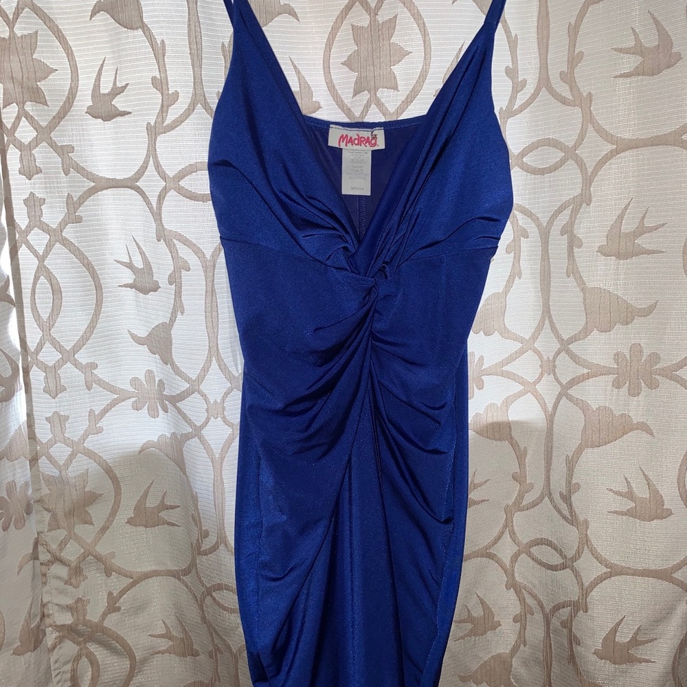 Royal blue dress